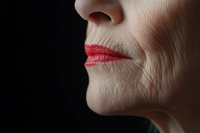 Líneas de marioneta en la cara